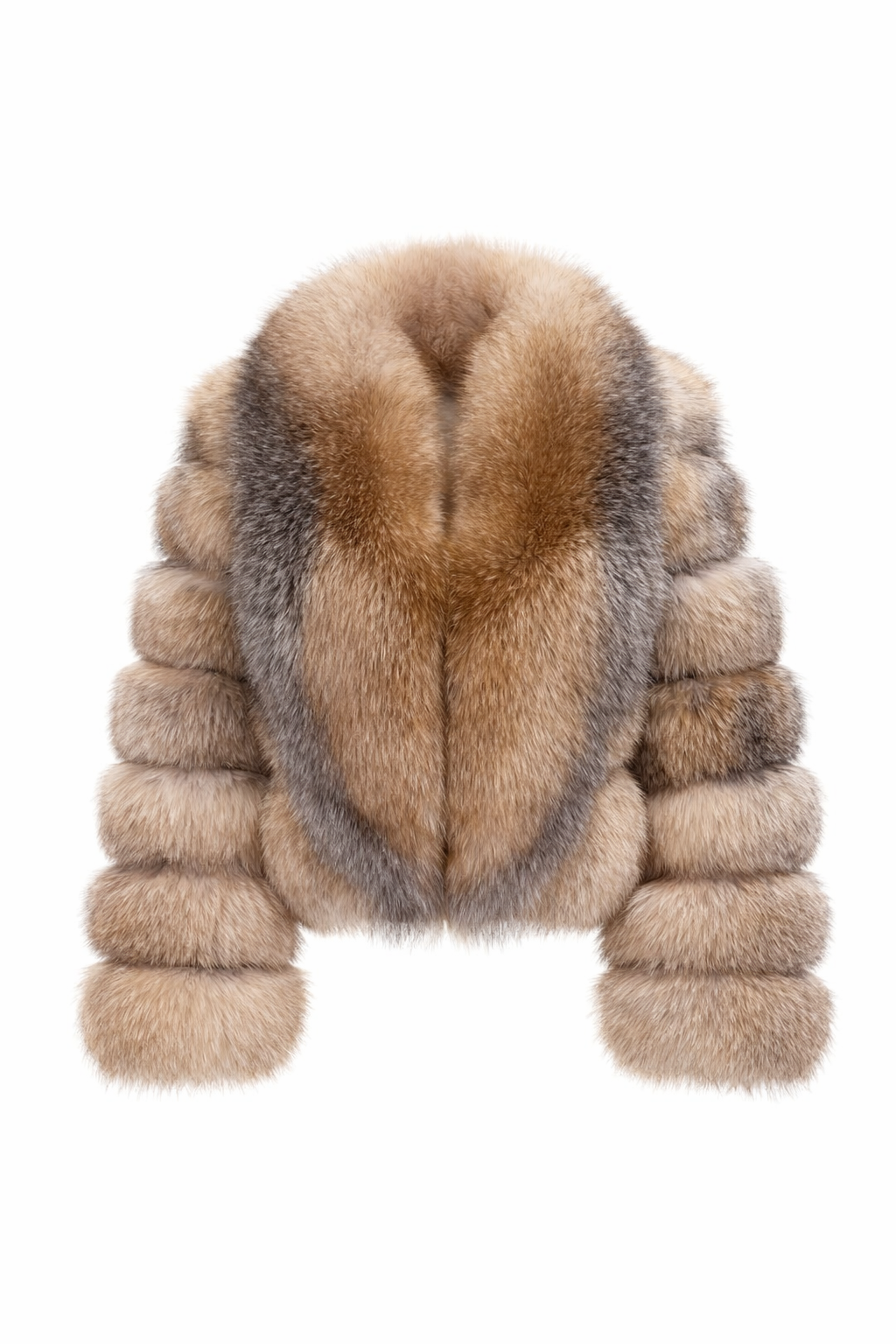 Luxury Frost Otoban Fur Jacket for Women – Genuine Natural Fur Coat – Premium Winter Outerwear