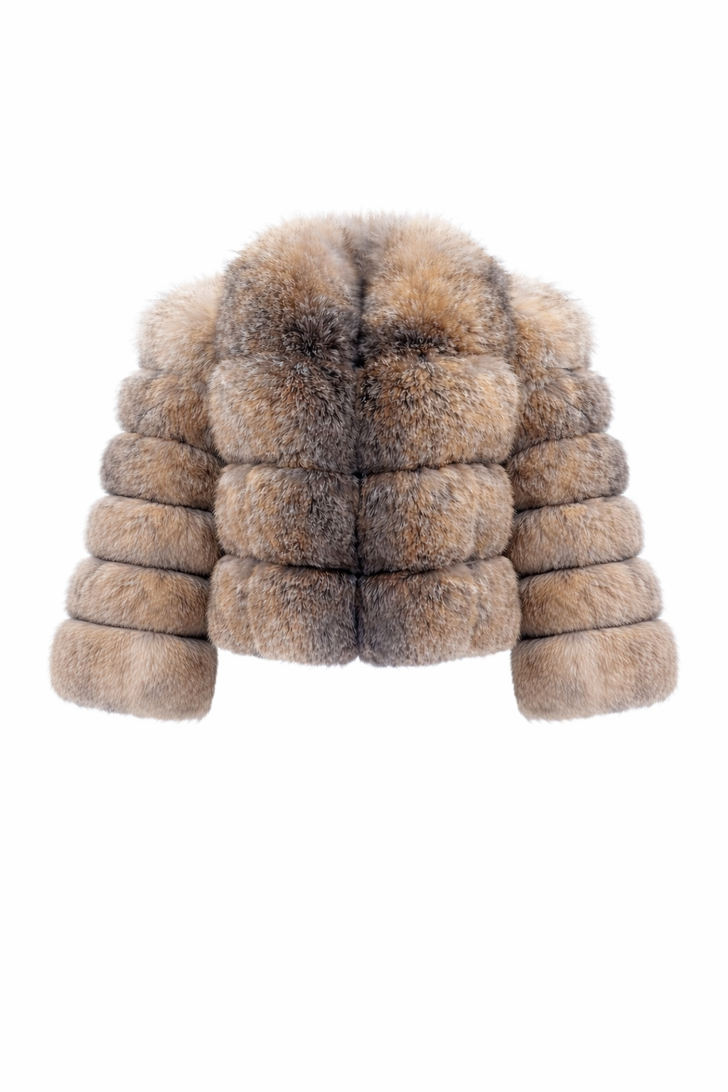 Frost Otoban Real Fur Coat – Detachable Sleeves & Zip-Off Hem | Convertible Long to Short Luxury Fur Jacket